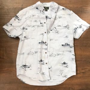 Patterned button up
